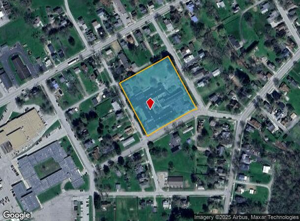 110 Canfield St, Cambridge Springs, PA Parcel Map