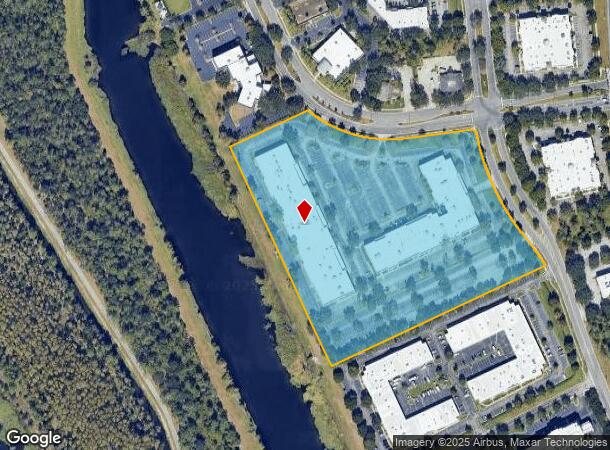  8523 Commodity Cir, Orlando, FL Parcel Map