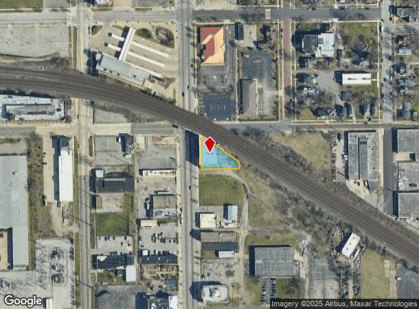  702 S Michigan St, South Bend, IN Parcel Map