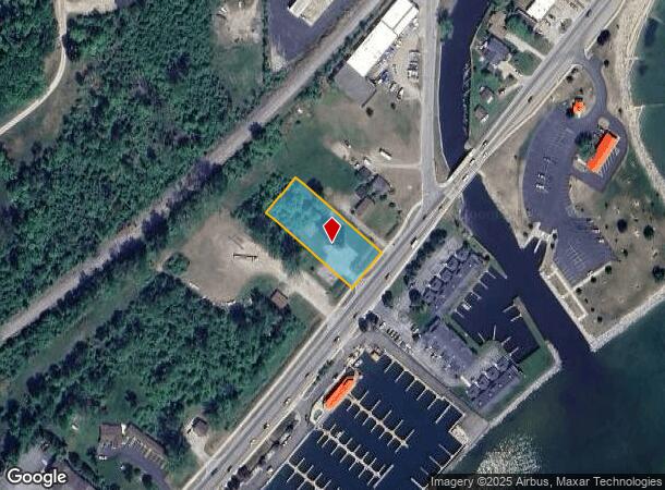  912 W Lake St, Tawas City, MI Parcel Map