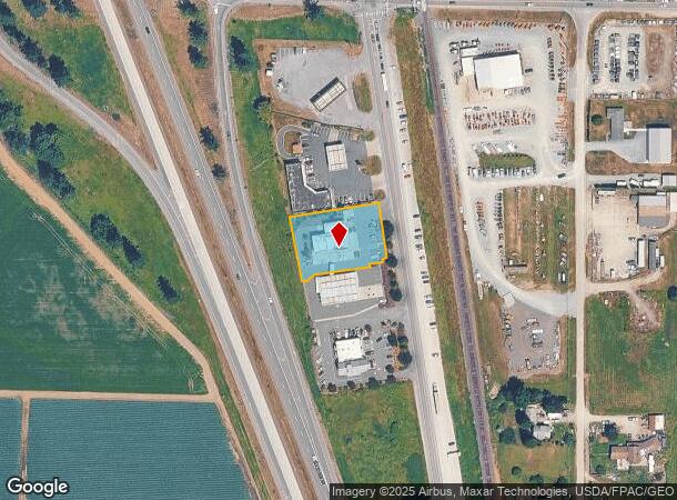  9596 Old Highway 99 North Rd N, Burlington, WA Parcel Map