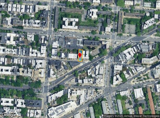  1671 Lincoln Pl, Brooklyn, NY Parcel Map