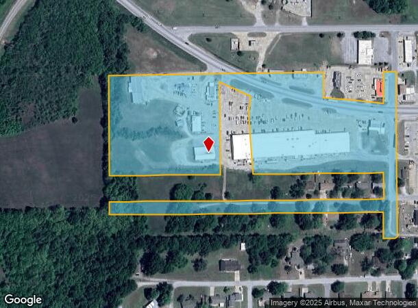 558 W 3Rd St, Grove, OK Parcel Map