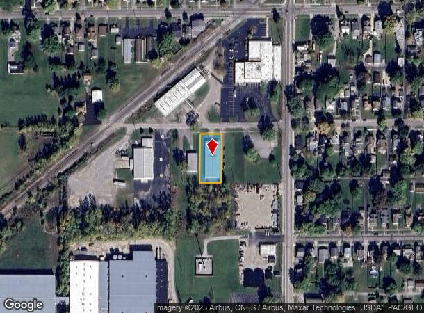  721 W Hardin St, Findlay, OH Parcel Map