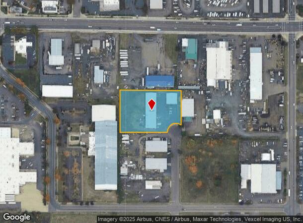  1210 Interior St, Eugene, OR Parcel Map