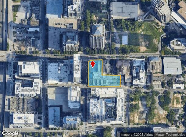  1163 W Peachtree St Ne, Atlanta, GA Parcel Map