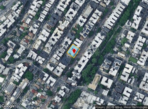  2281 University Ave, Bronx, NY Parcel Map
