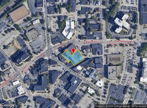  23 Exchange St, Pawtucket, RI Parcel Map