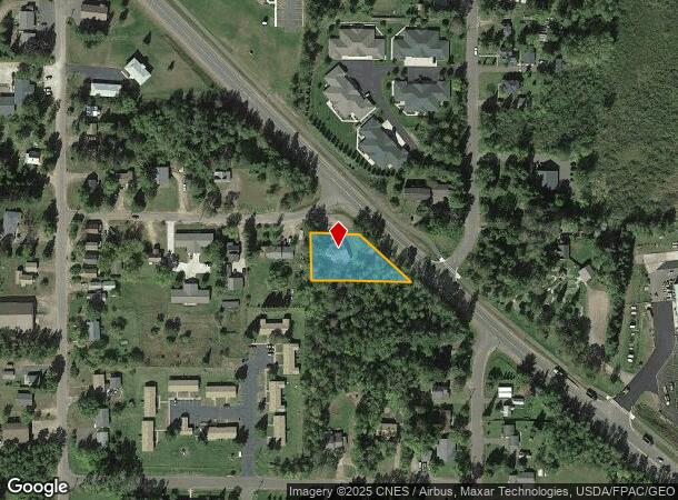 15753 Carlson St, Hayward, WI Parcel Map