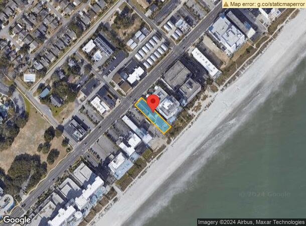  2711 S Ocean Blvd, Myrtle Beach, SC Parcel Map