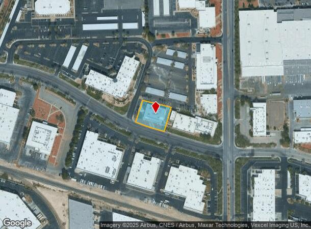  900 Grier Dr, Las Vegas, NV Parcel Map