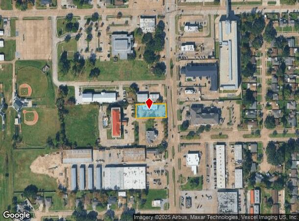  1430 Center St, Deer Park, TX Parcel Map