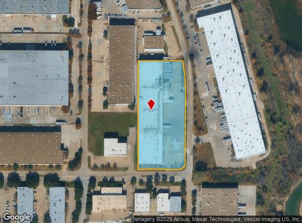 1475 Post N Paddock St, Grand Prairie, TX Parcel Map