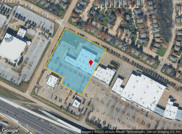  39749 Lyndon B Johnson Fwy, Dallas, TX Parcel Map
