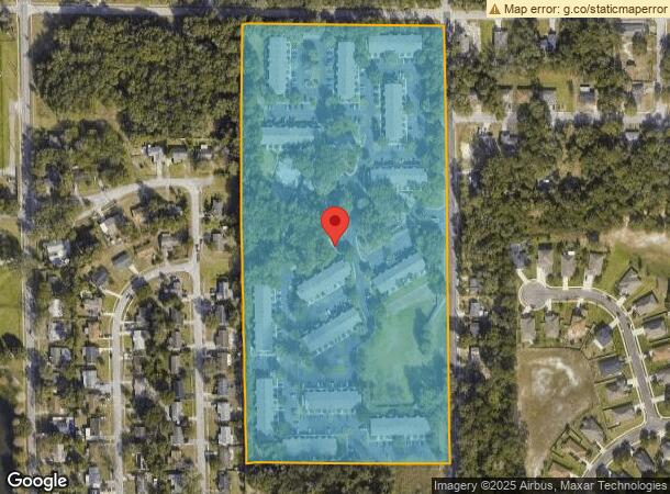  512 Harrison Place Dr, Deland, FL Parcel Map