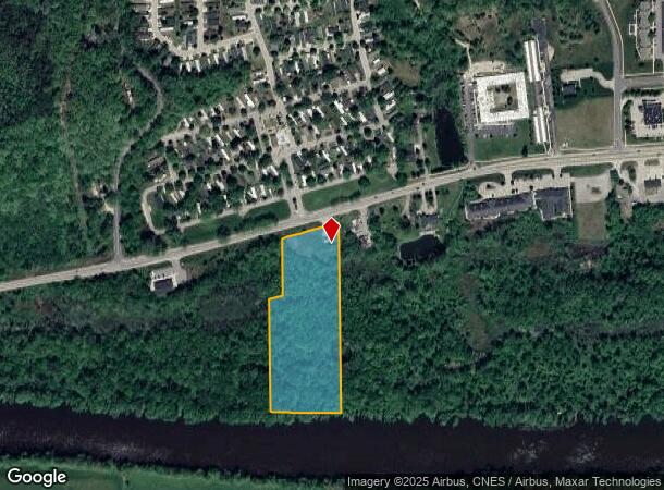  11294 Fulton St E, Lowell, MI Parcel Map
