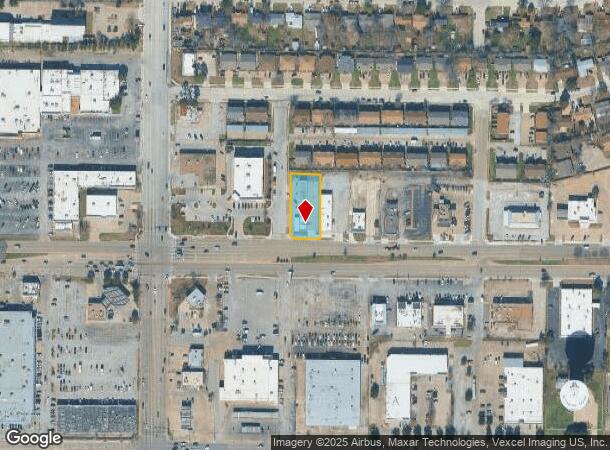 1001 E Pioneer Pkwy, Arlington, TX Parcel Map