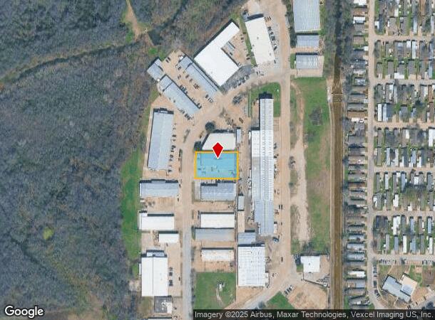  427 W Fork Dr, Arlington, TX Parcel Map