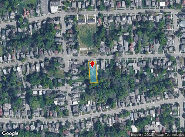  206 Seymour St, Auburn, NY Parcel Map