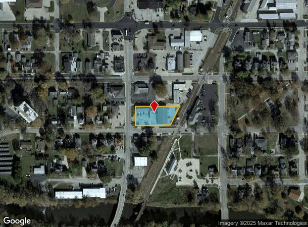  210 N Ladd St, Pontiac, IL Parcel Map