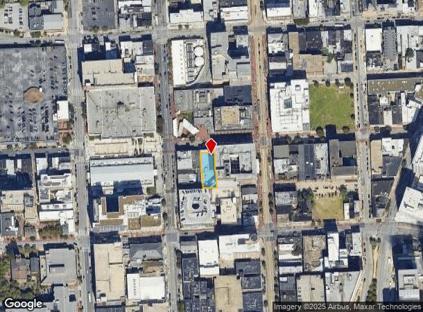 315 W Lexington St, Baltimore, MD Parcel Map