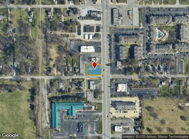 143 S Dixie Way, South Bend, IN Parcel Map