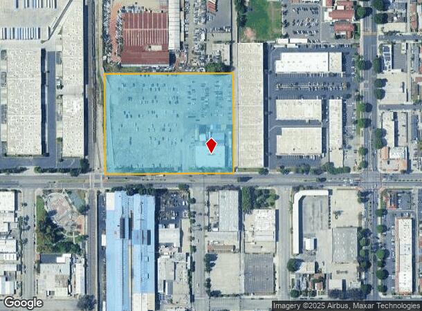  7775 Somerset Blvd, Paramount, CA Parcel Map