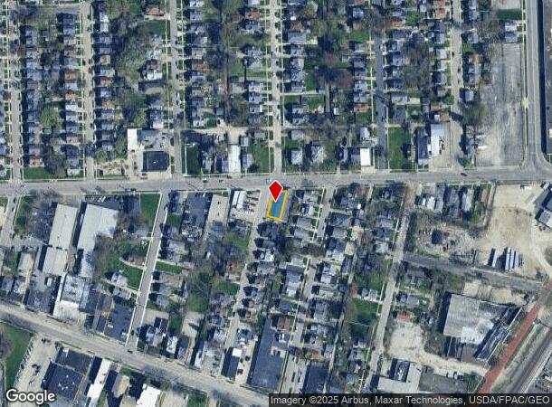  633 W Sylvania Ave, Toledo, OH Parcel Map