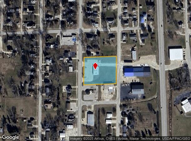 821 S Frederick Ave, Oelwein, IA Parcel Map