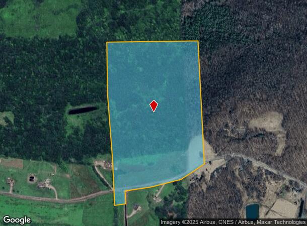  Ore Bed Rd, Mansfield, PA Parcel Map