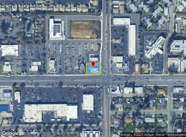  2020 W Shaw Ave, Fresno, CA Parcel Map