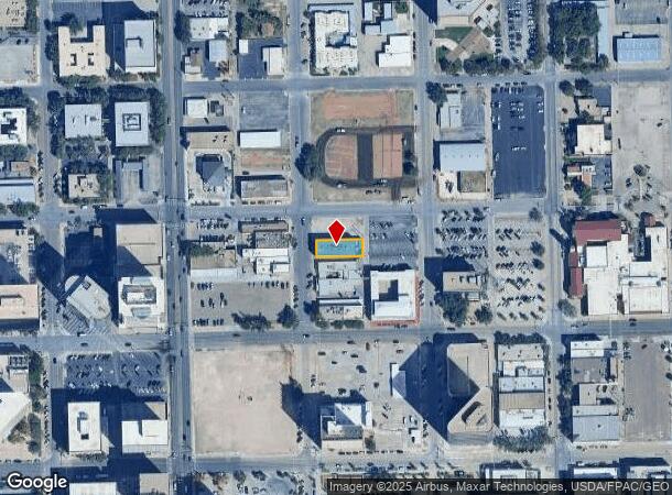  310 N Colorado St, Midland, TX Parcel Map