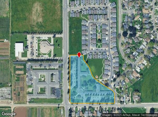 2775 S Martin L King Jr Blvd, Fresno, CA Parcel Map