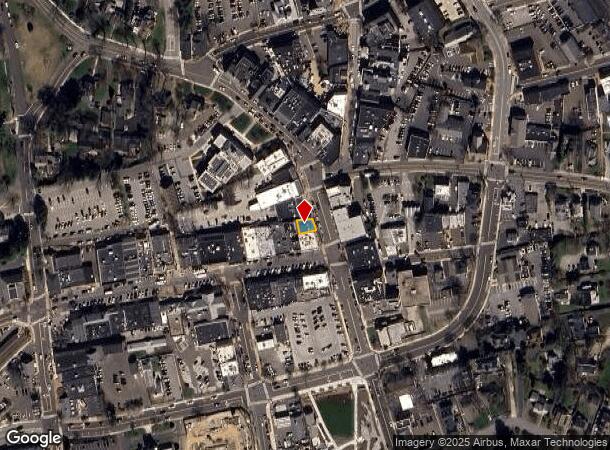  107 Main St, New Canaan, CT Parcel Map
