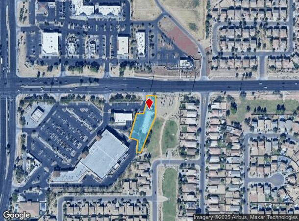 5015 W Baseline Rd, Laveen, AZ Parcel Map