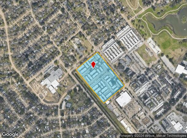  16202 El Camino Real, Houston, TX Parcel Map