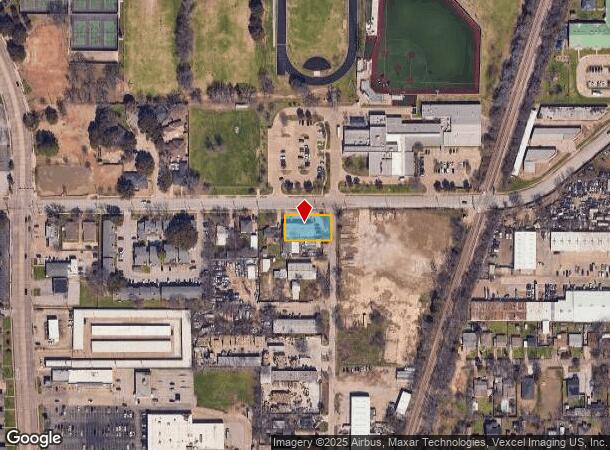  100 W Union Bower Rd, Irving, TX Parcel Map