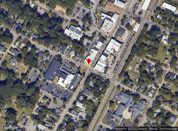 101 N Salem St, Apex, NC Parcel Map