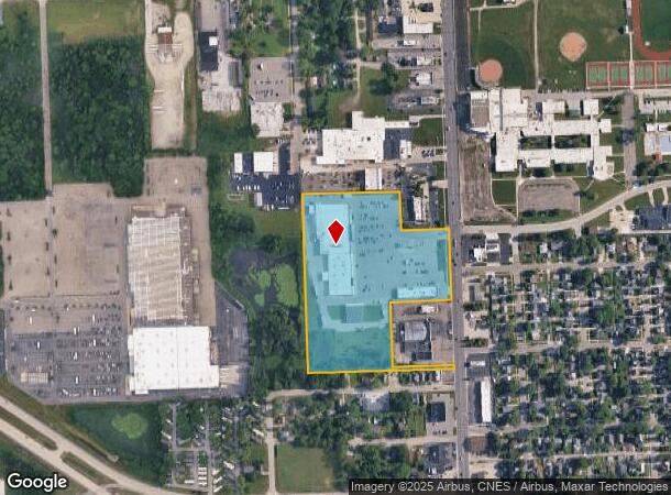 1215 24Th St, Port Huron, MI Parcel Map