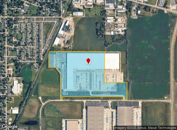  1111 Macom Dr, Dekalb, IL Parcel Map