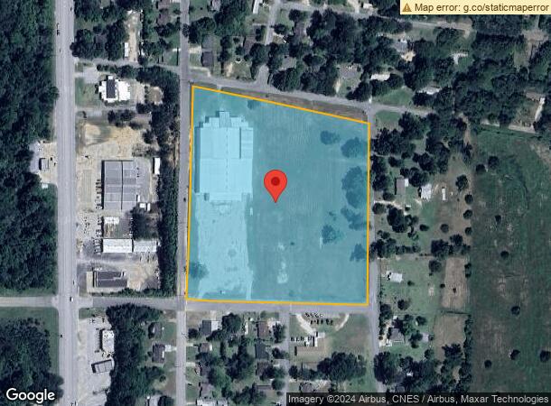  1006 N Fletcher St, Jasper, TX Parcel Map