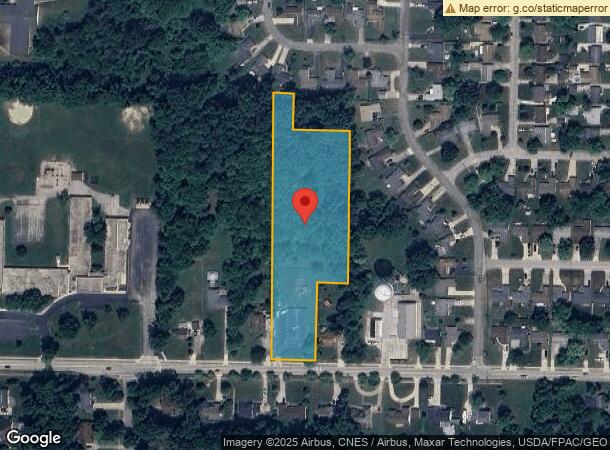  185 Ledge Rd, Northfield, OH Parcel Map