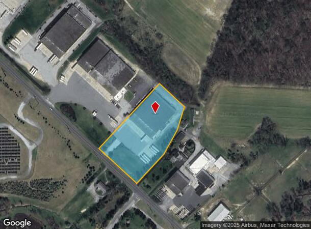  546 Franklinville Rd, Mullica Hill, NJ Parcel Map