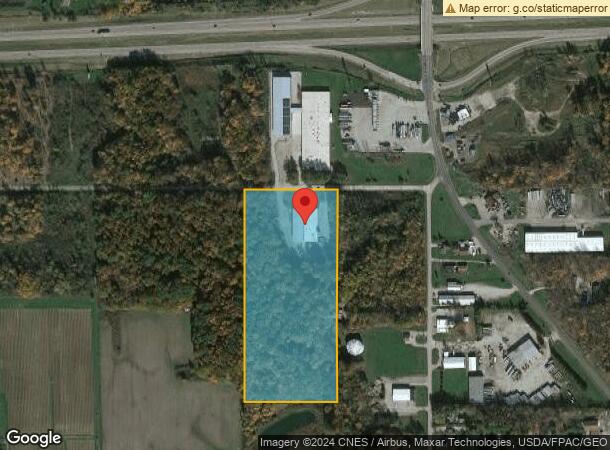  5450 Bishop Rd, Geneva, OH Parcel Map