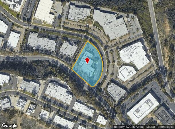  9449 Carroll Park Dr, San Diego, CA Parcel Map