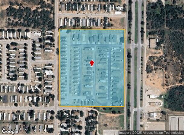 402 Arnold Blvd, Abilene, TX Parcel Map