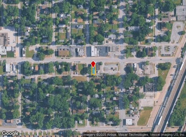 1819 170Th St, Hazel Crest, IL Parcel Map