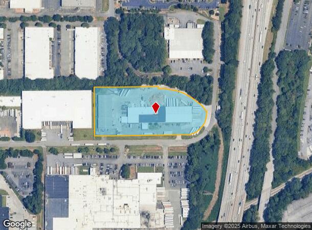 3434 Montreal Industrial Way, Tucker, GA Parcel Map