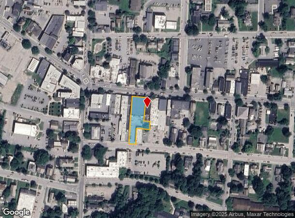  439 Main St, Bennington, VT Parcel Map