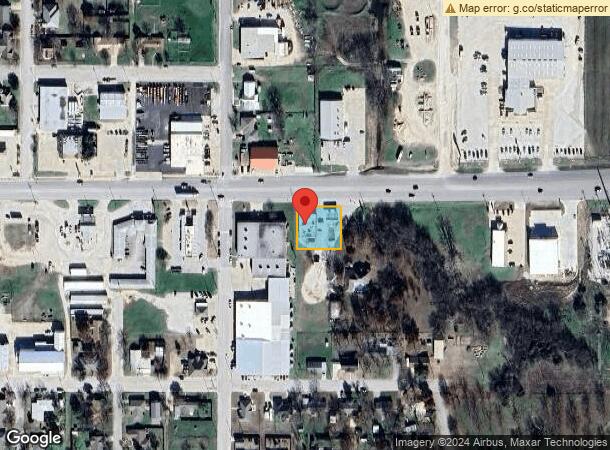  824 E Division St, Muenster, TX Parcel Map